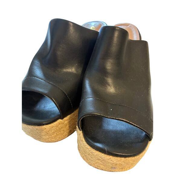 Qupid Platform Preppy Minimalist Women’s Wedges 8 Boho Casual Business Classy - Picture 5 of 7